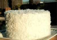 Sniegbalta kokosriekstu torte